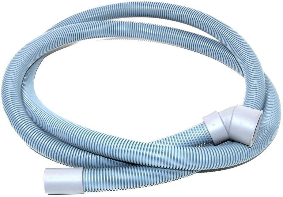 Smeg LP7790A Dishwasher 1.86Mtr. Drain Hose Straight 19mm To Slight Angle End 29mm Internal Dia's.